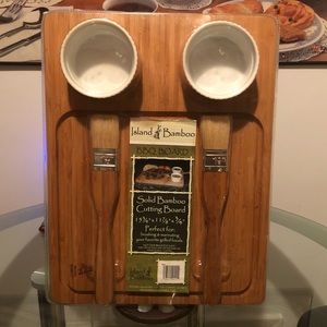 Island Bamboo Solid Cutting Board